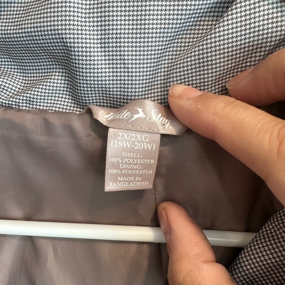 White Stag Women's Utility Jacket - Tan and Gray - Picture 3 of 6